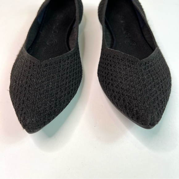 Rothy's The Point Retired Honeycomb Flats in Black Size 11 - Picture 4 of 13